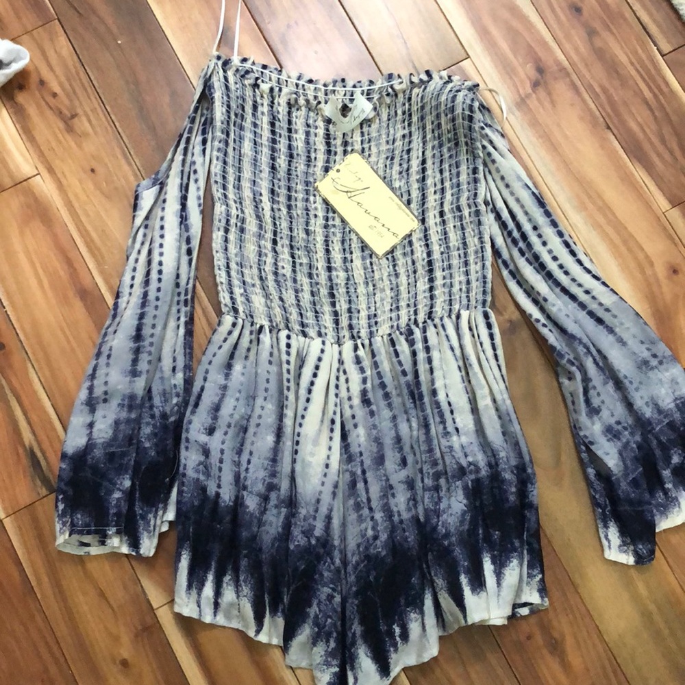 Off the shoulder romper